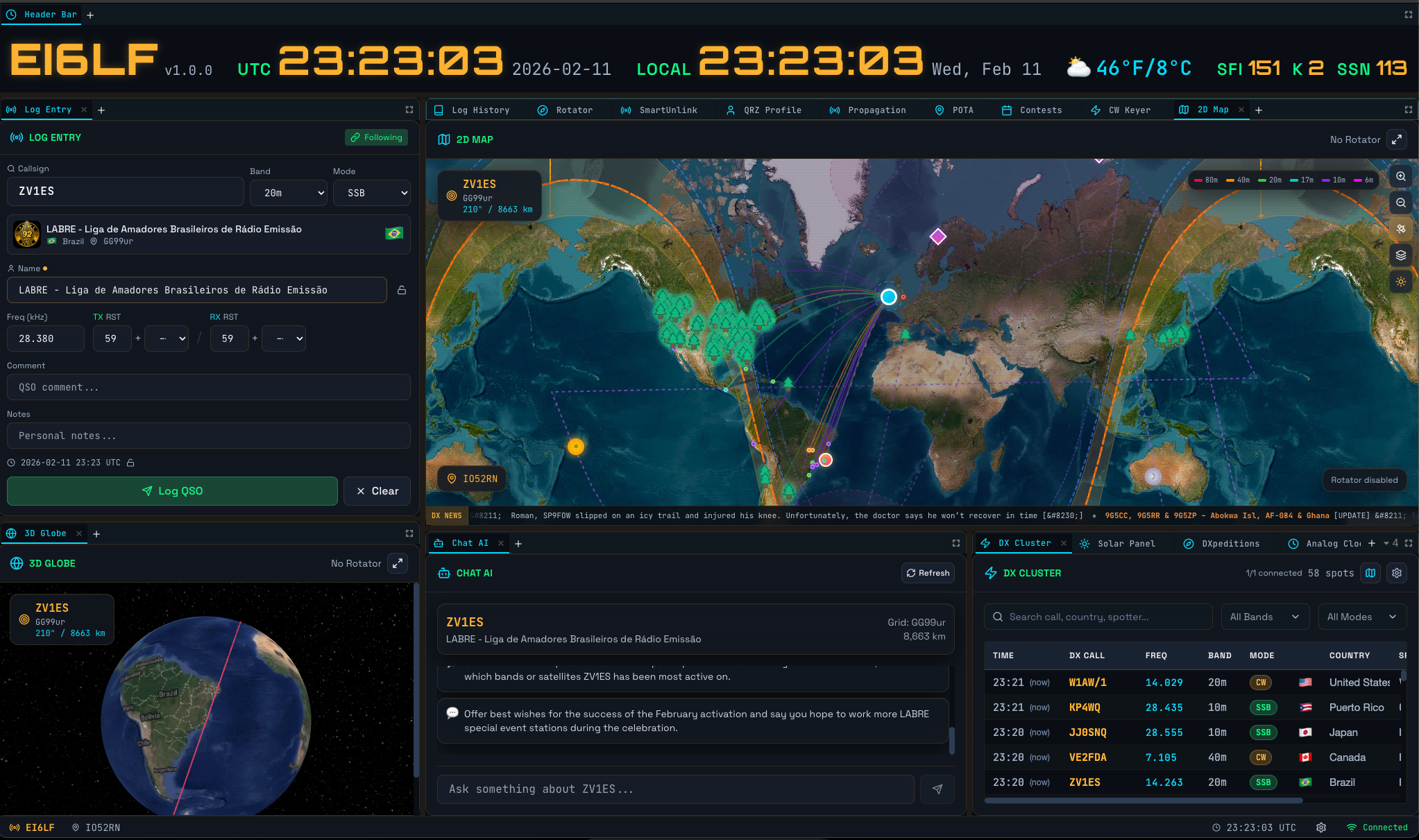 Log4YM — Modern amateur radio logging