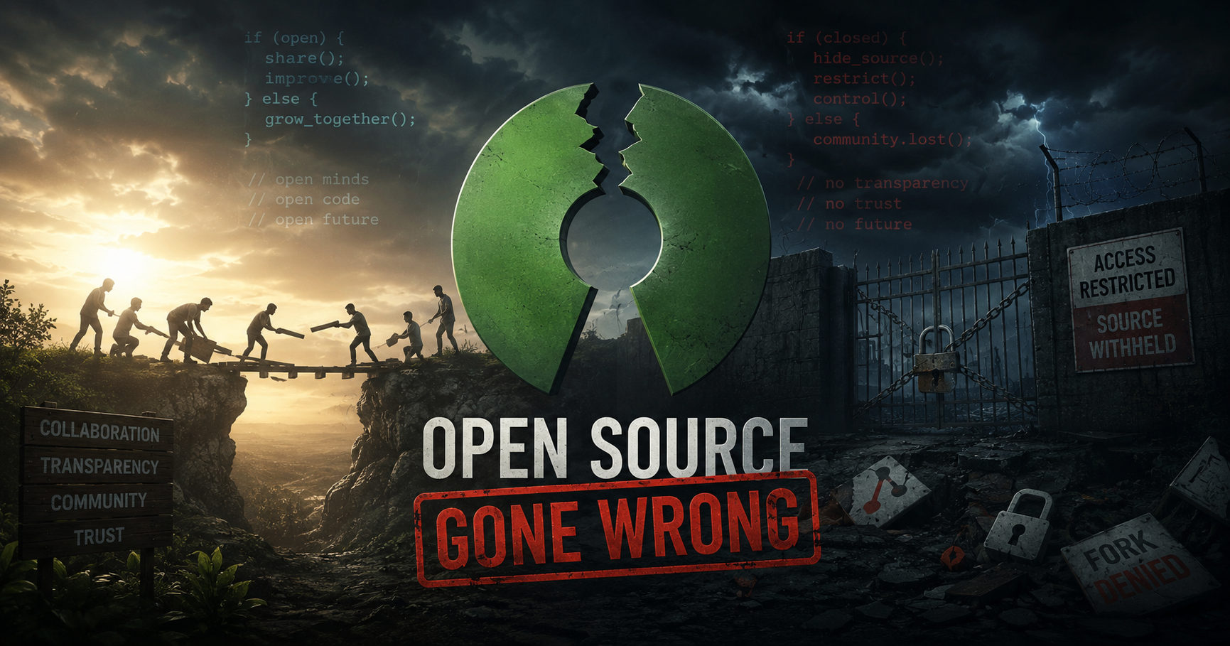 When open source goes wrong